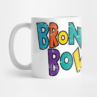 Bronco Bowl Dallas Texas Distressed Mug